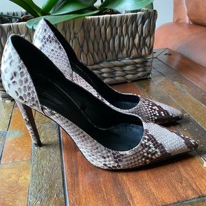 Zara animal print pumps